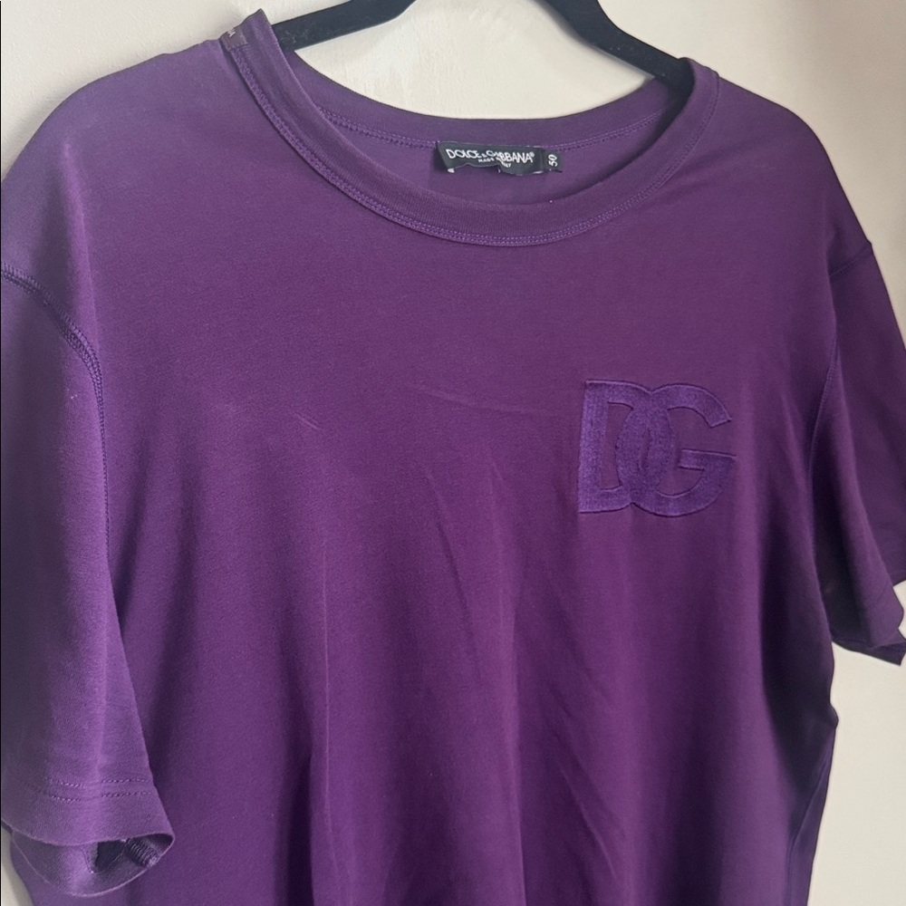 Dolce & Gabbana Rich Purple Tee - Picture 2 of 7